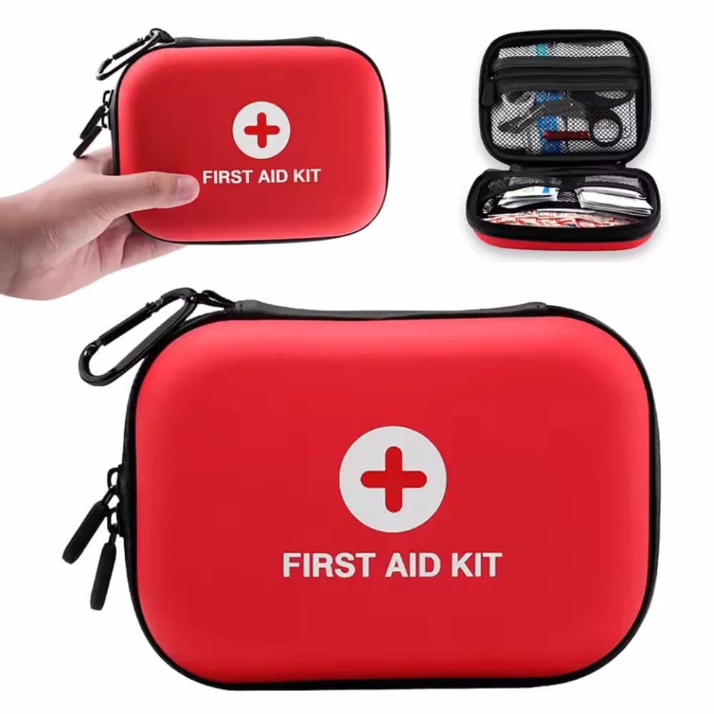 Borsa portaoggetti medica portatile Kit di pronto soccorso di emergenza impermeabile Organizzatore Scatola vuota per campeggio da viaggio all'aperto domestico