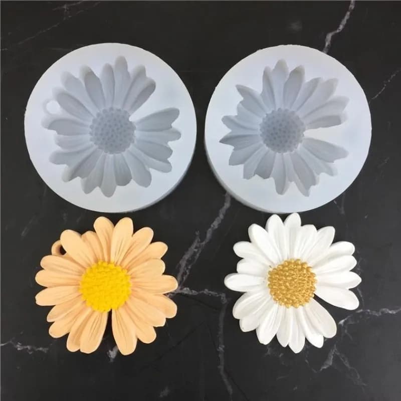 Silicone Mould for DIY Candles Hand-made soap candles Tool to decorate dark chocolate cakes