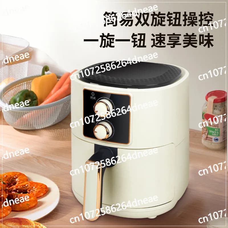 6 Liters Air Fryer, Electric Fryer, Multifunctional Frying Machine and Fried Chicken
