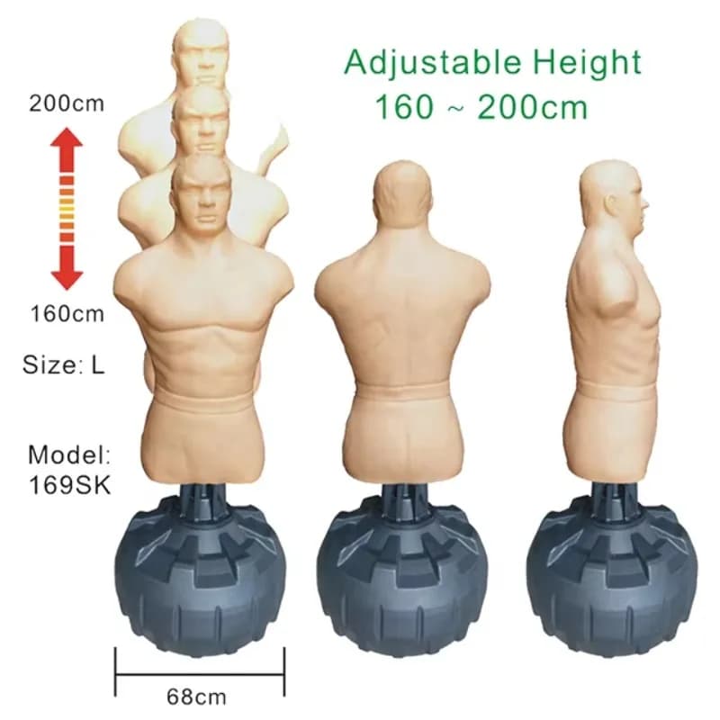 Adjustable and customizable silicone boxing and sand bags for punching exercise equipment