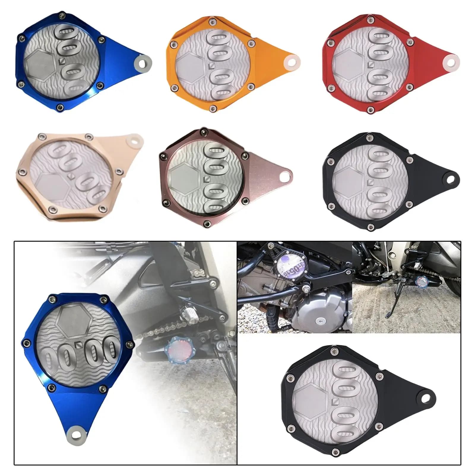 Porta etichette porta dischi fiscali per moto Installazione semplice Gancio riutilizzabile per