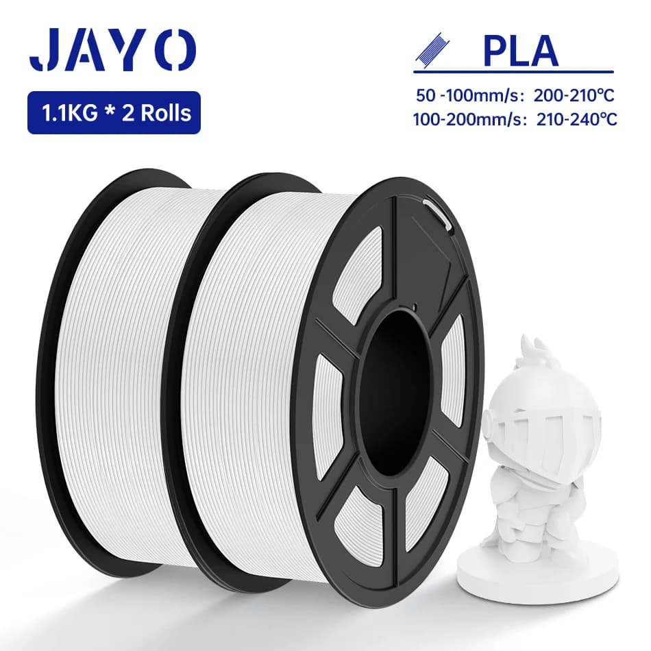 JAYO PETG/PLA/SETA/PLA Meta/PLA+/ABS 2 3D Printing Rolls 1.75MM Material Children's Creative Model for 3D Pen Filament