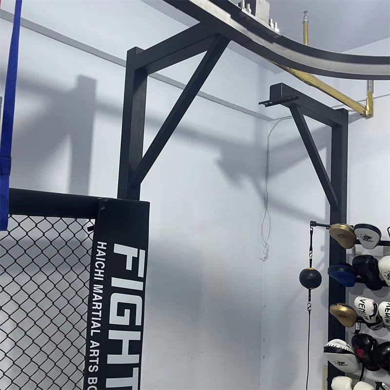 Professional boxing equipment Boxing bag system with sliding rail Adjustable boxing bag Pista with boxing pulley