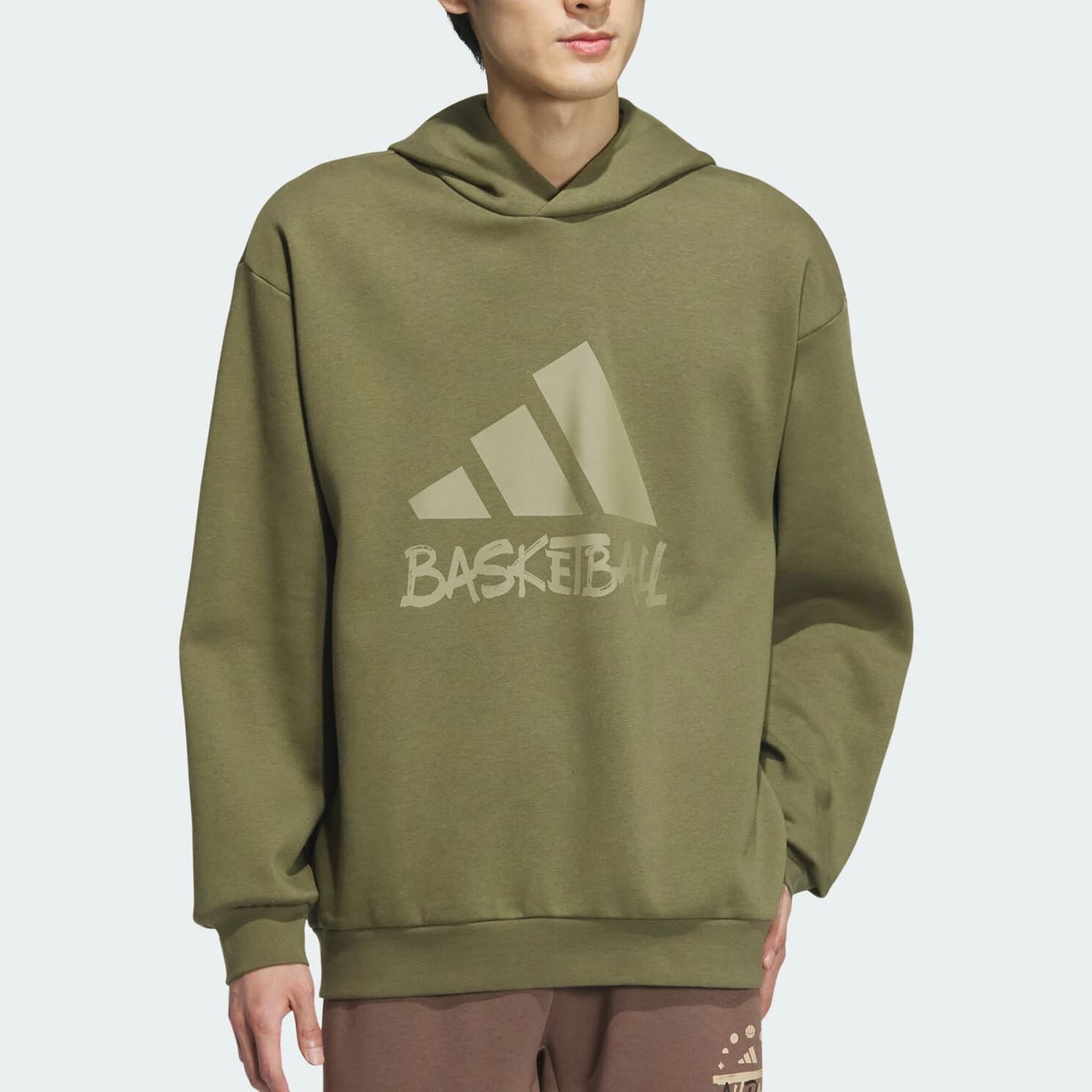 Adidas Authentic New Felpa con cappuccio sportiva da uomo, modello loose, alla moda, con cappuccio IX4912