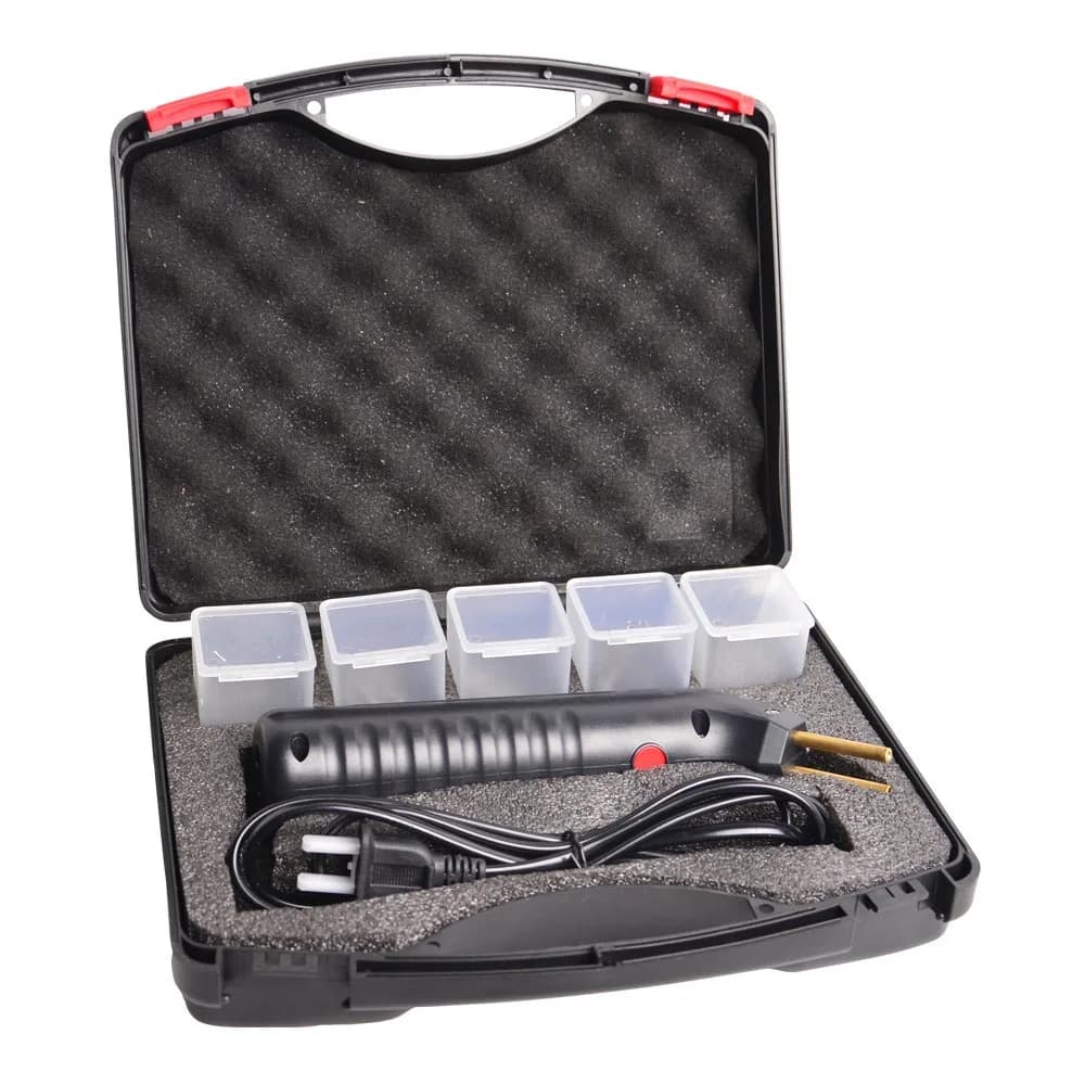 Nuova pistola termica Saldatrice di plastica Paraurti Saldatore Graffette Paraurti Riparazione Kit di strumenti per auto Cucitrice CALDA Saldatore di plastica