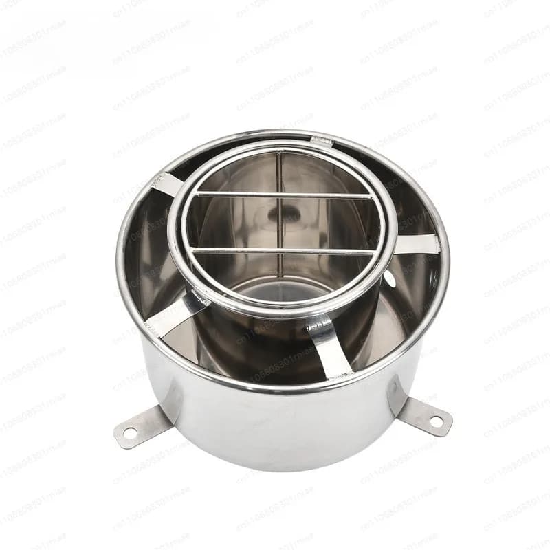 Contenitore personalizzato in acciaio inossidabile per tritacarne, polpa di carne, polpette di pesce, polpette di manzo, rivestimento per frullatore