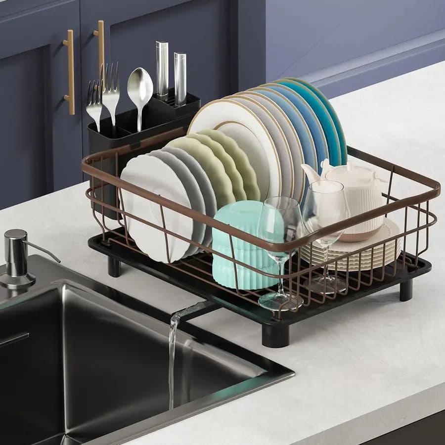 Cutlery cutlery for kitchen top, with extendable dripper, tool holder and knife compartment