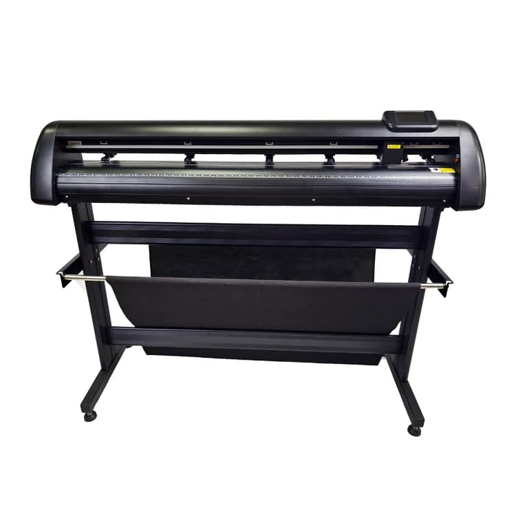Plotter da Taglio Vinile GC-1351CAM SignMaster con Touch Screen e Rilevamento Automatico del Contorno, Larghezza di Taglio 1350mm, Motore Passo-Passo ad Alta Velocità, Telecamera