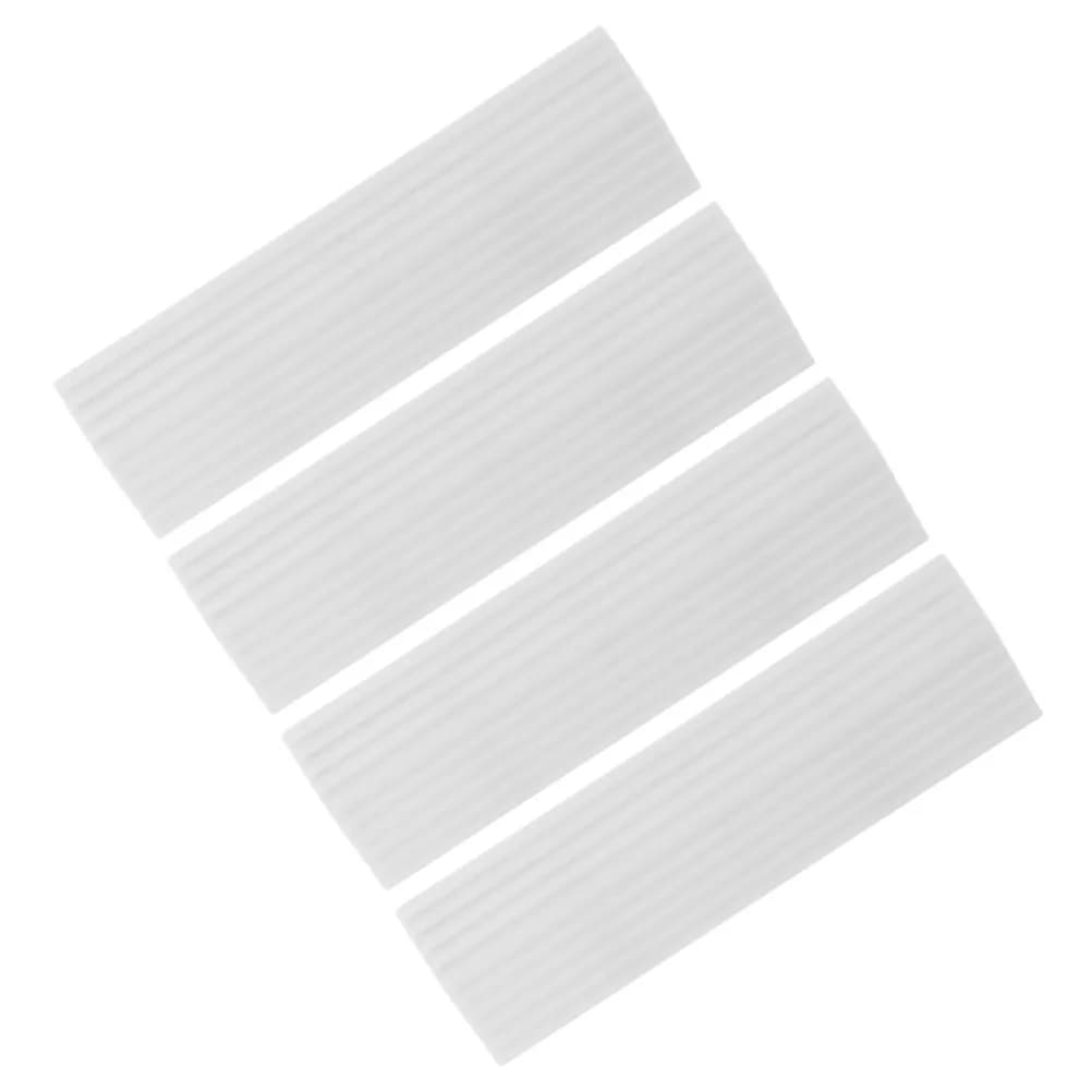 4Pcs Rubber Threshold Ramps Indoor Doorway Transition Mat Wheelchair Robot Vacuum Scooter Access Threshold Ramps for Doorways