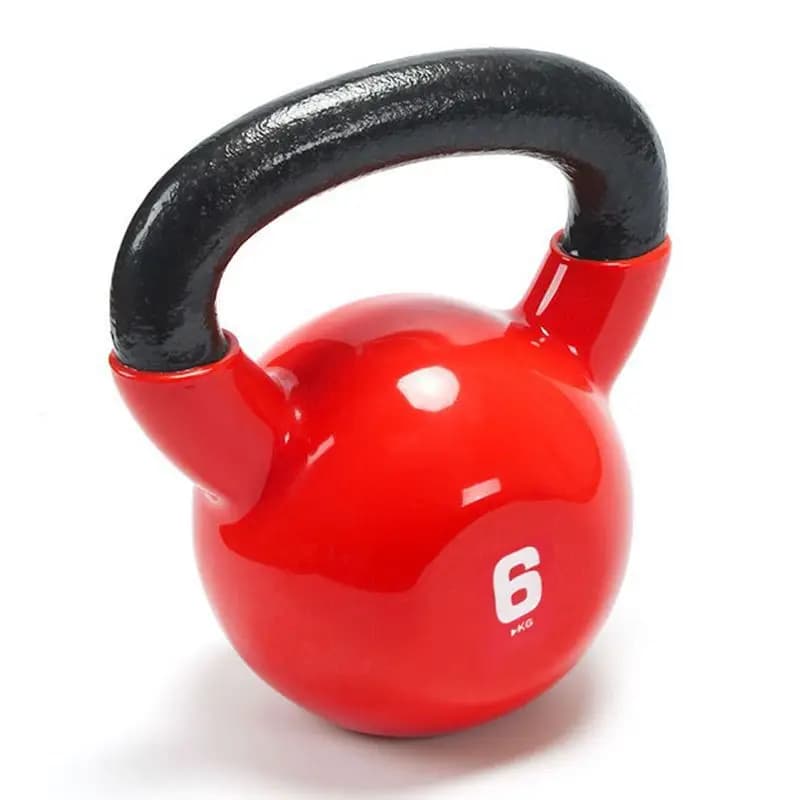 2026 Glue Coated Glazed Cast Iron Kettlebell-Portable Unisex Fitness Equipment For Men Women And Children's Gym Trainingpromote