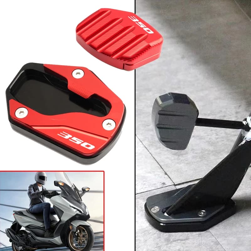 Per forza350 300 accessori nss350 cavalletto laterale ingrandisci piastra cavalletto