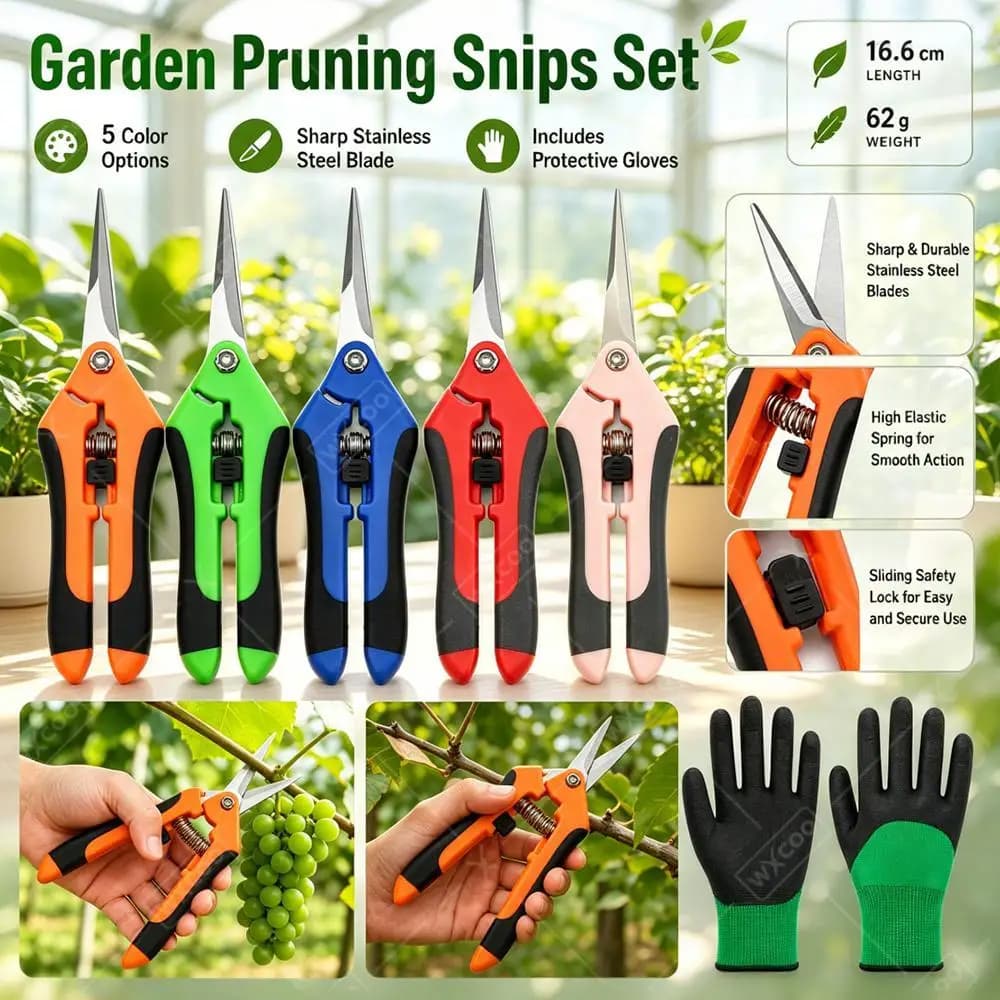 Stainless Steel BeehiveSupplies for Honeycomb Cutting Special Beekeeping Tools Fruit Tree Pruning Shears Grape Picking Scissors