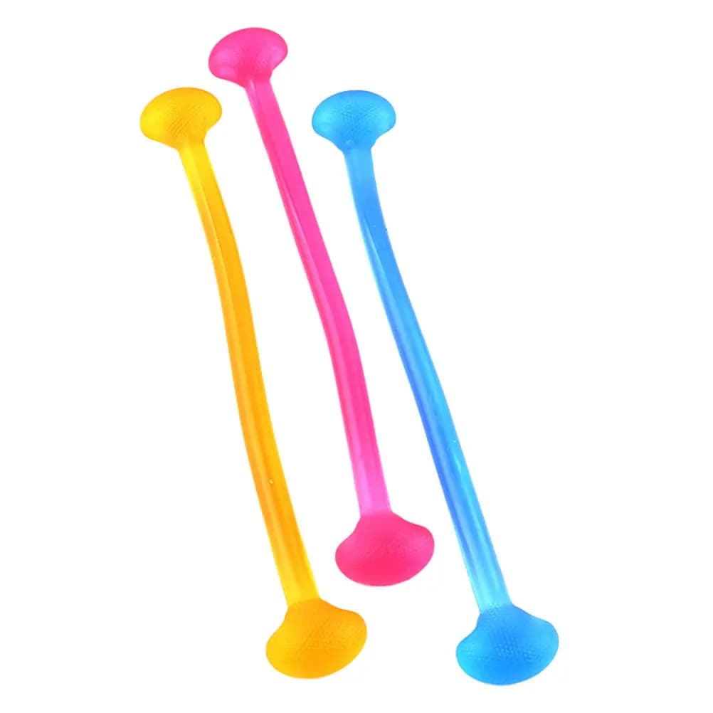 Set di 3 Fasce Elastiche in Silicone per Yoga, Pilates, Stretching e Allenamento di Forza, Leggere e Portatili