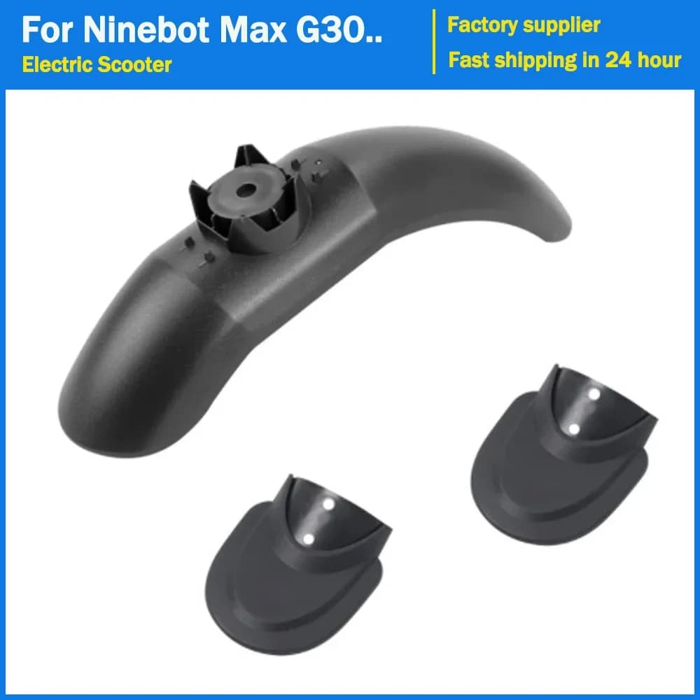 Parafango anteriore Parafango e spoiler impermeabile per Ninebot MAX G30 G30D Scooter elettrico Pneumatico Parafango a prova di spruzzi Parte di ricambio