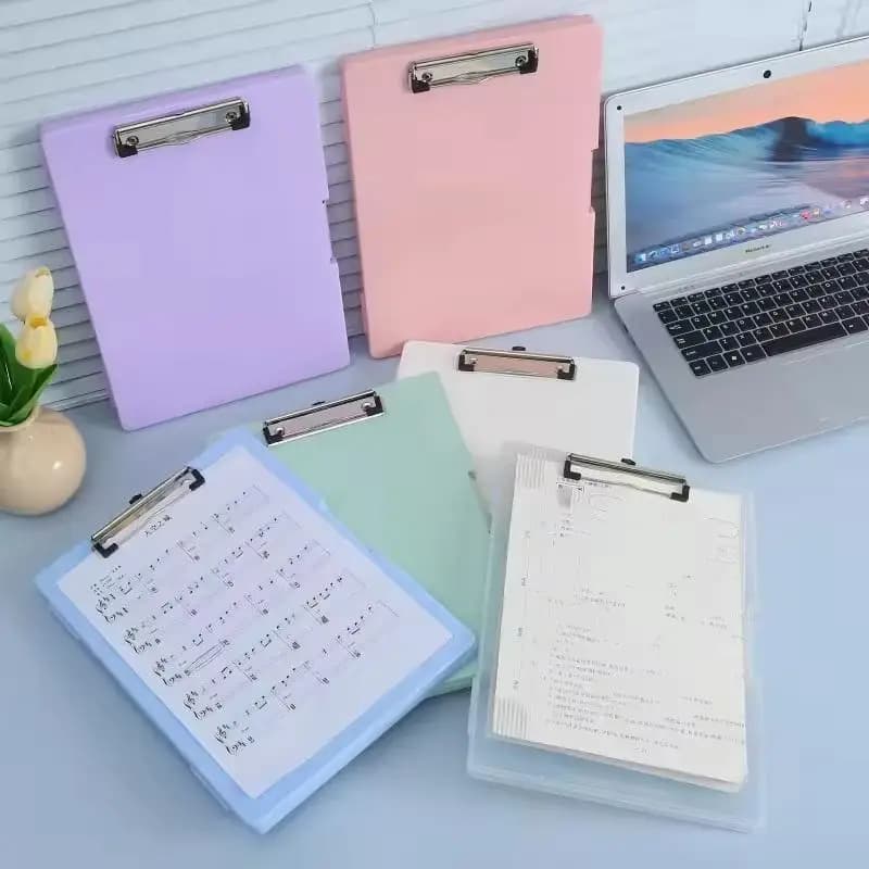 Color Folder Storage Box Multifunctional Desktop Document Organizer