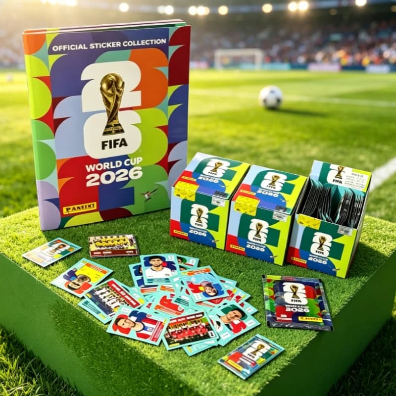 Genuine 2026 FIFA World Cup Panini Original Stickers International Version Rare Collection Football Fan Souvenir Present Gift