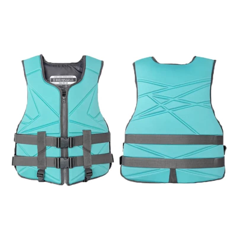 Giubbotto di Salvataggio per Adulti, Leggero con Fibbia di Sicurezza, per Nuoto, Nautica, Sci, Guida, Pesca, Tuta di Sopravvivenza per Surf