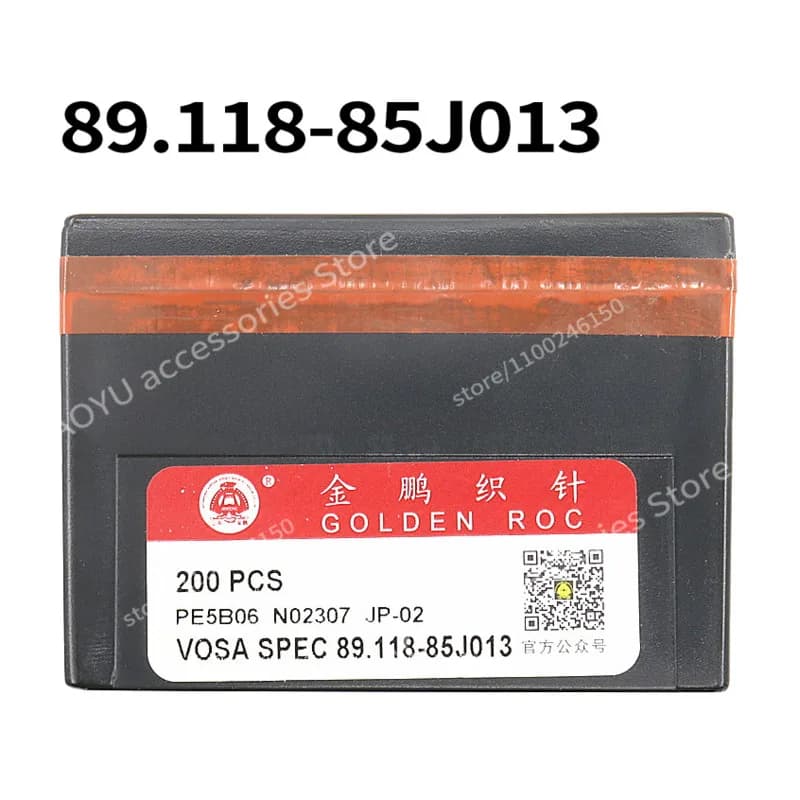 100 Pcs GOLDEN ROC VOSA SPEC 89.118-85J013 Needles 8G For SHIMA SEIKI Chinese Computerized Flat Knitting Machines