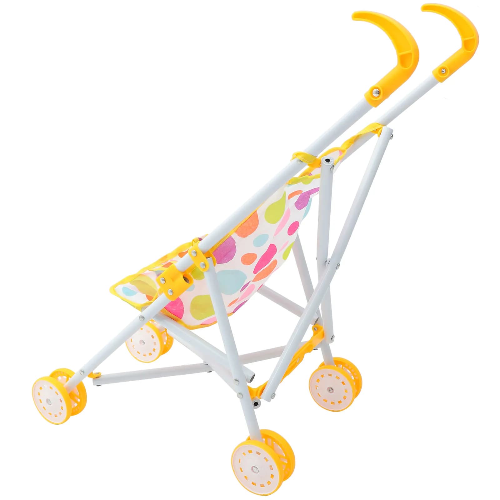 Passeggino Giocattolo Realistico per Bambini, Piccolo e Portatile, per Giochi di Ruolo e Simulazione di Parentalità