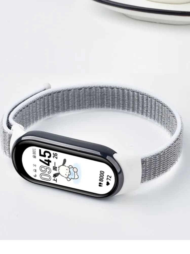 Anello in nylon per xiaomi Mi Band 10 9 8 Bracciale SmartWatch Bracciale Correa Sostituzione sport pulsera per Miband 8/9 Cinturini NFC