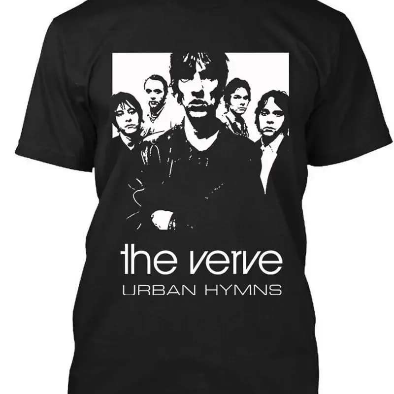 New The Verve Urban Hymns English Classic Vintage Logo T Shirt S 4XL