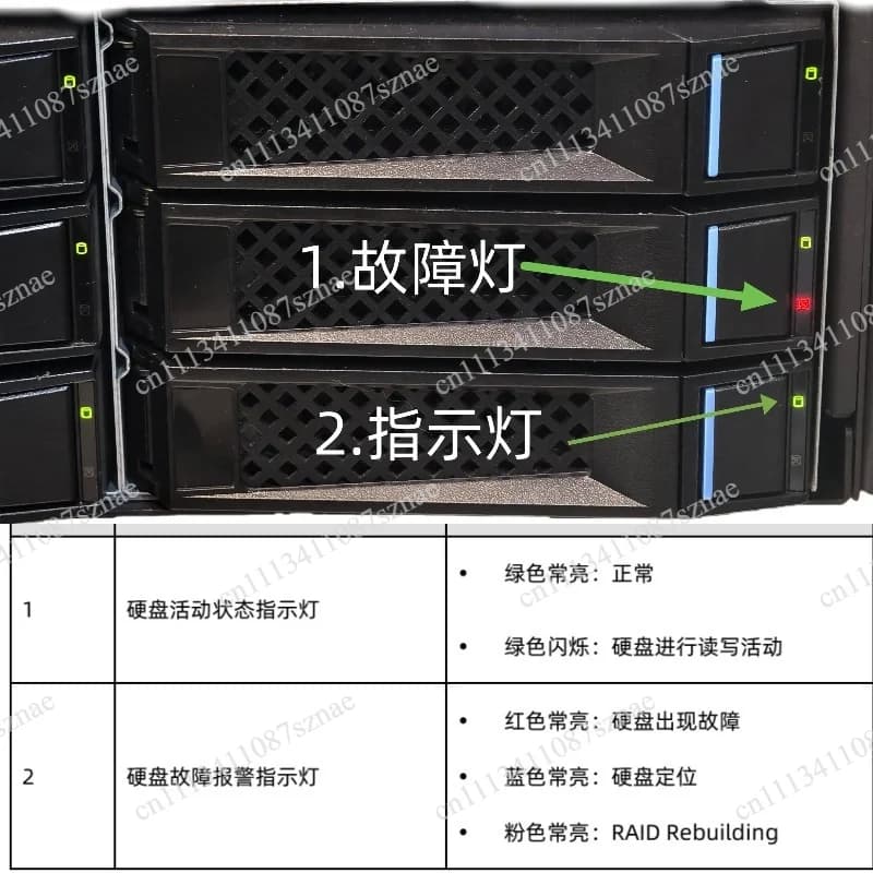 Industrial 4U 24-Bay 12G Storage Expansion Cabinet M424, Black Server Chassis for NAS with Built-in Power Supply