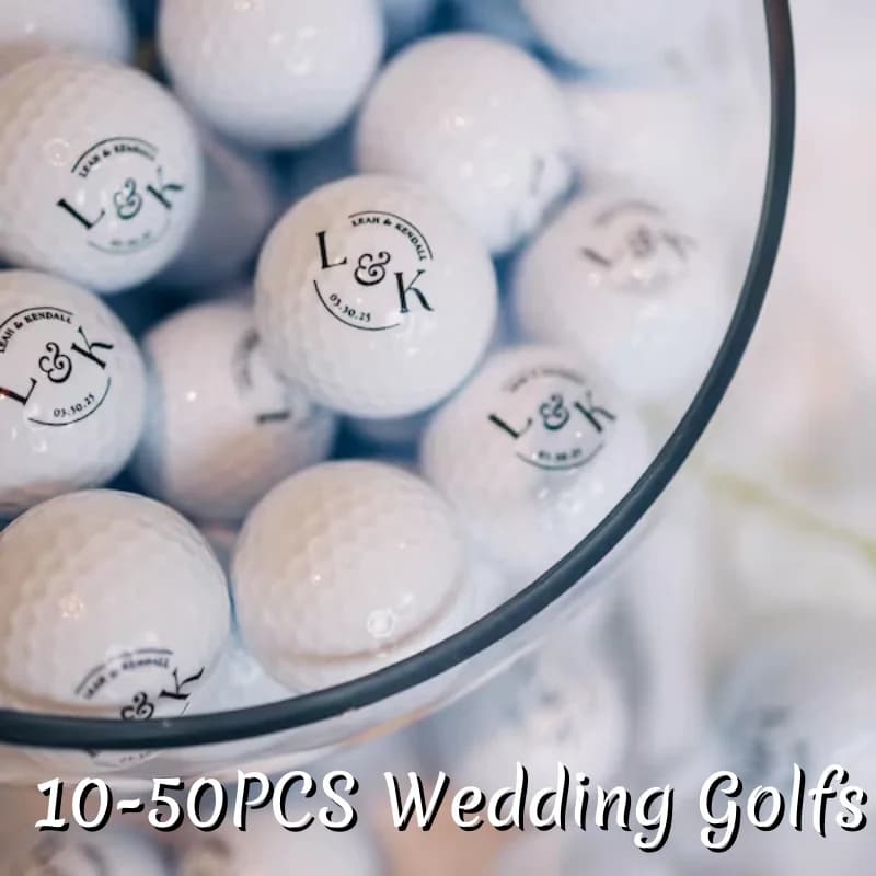 10-50 pezzi di palline da golf personalizzate bomboniere per ospiti bomboniere sfuse palline da golf personalizzate per regali di compleanno bomboniere