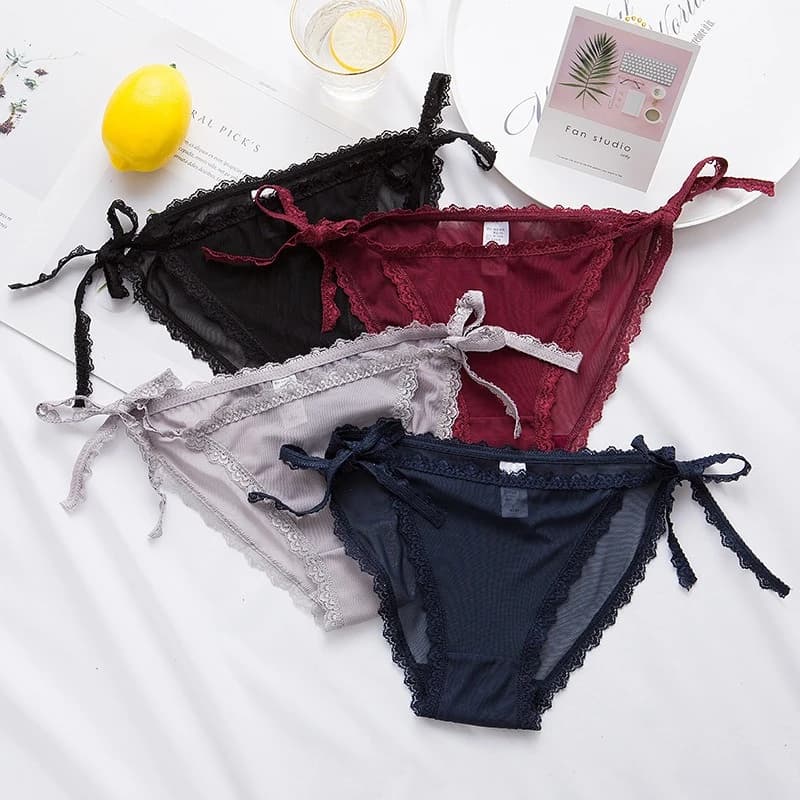 Intimo Sexy da Donna, Lingerie in Pizzo, Mutandine Trasparenti, Minigonna, Bikini e Perizoma