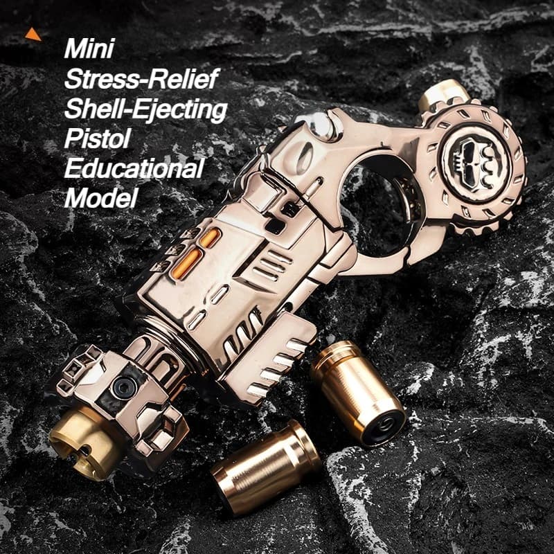 Mini Toy Dying EDC, Desk Gadget Antistress, Set Gun Toy in League with Bossolo Expulsion, Sensory Gift Fidget for Teenagers