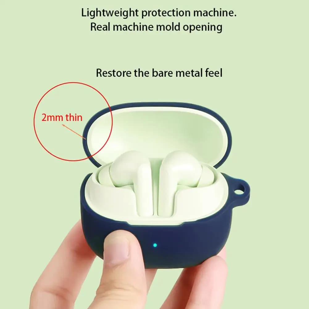 For Baseus BP1 Pro Earphone Case Soft Silicone Case for Bluetooth Earphones Dust Protective Case
