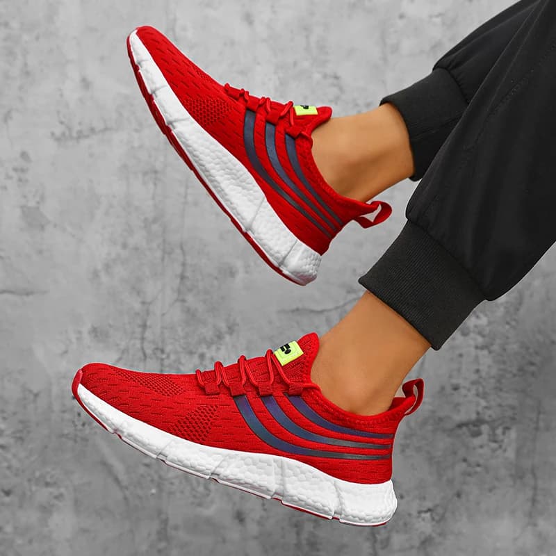 Men Breathable Lightweight Anti Slip Casual Sports Sneakers Outdoor Running Walking Jogging Athletic Shoes
