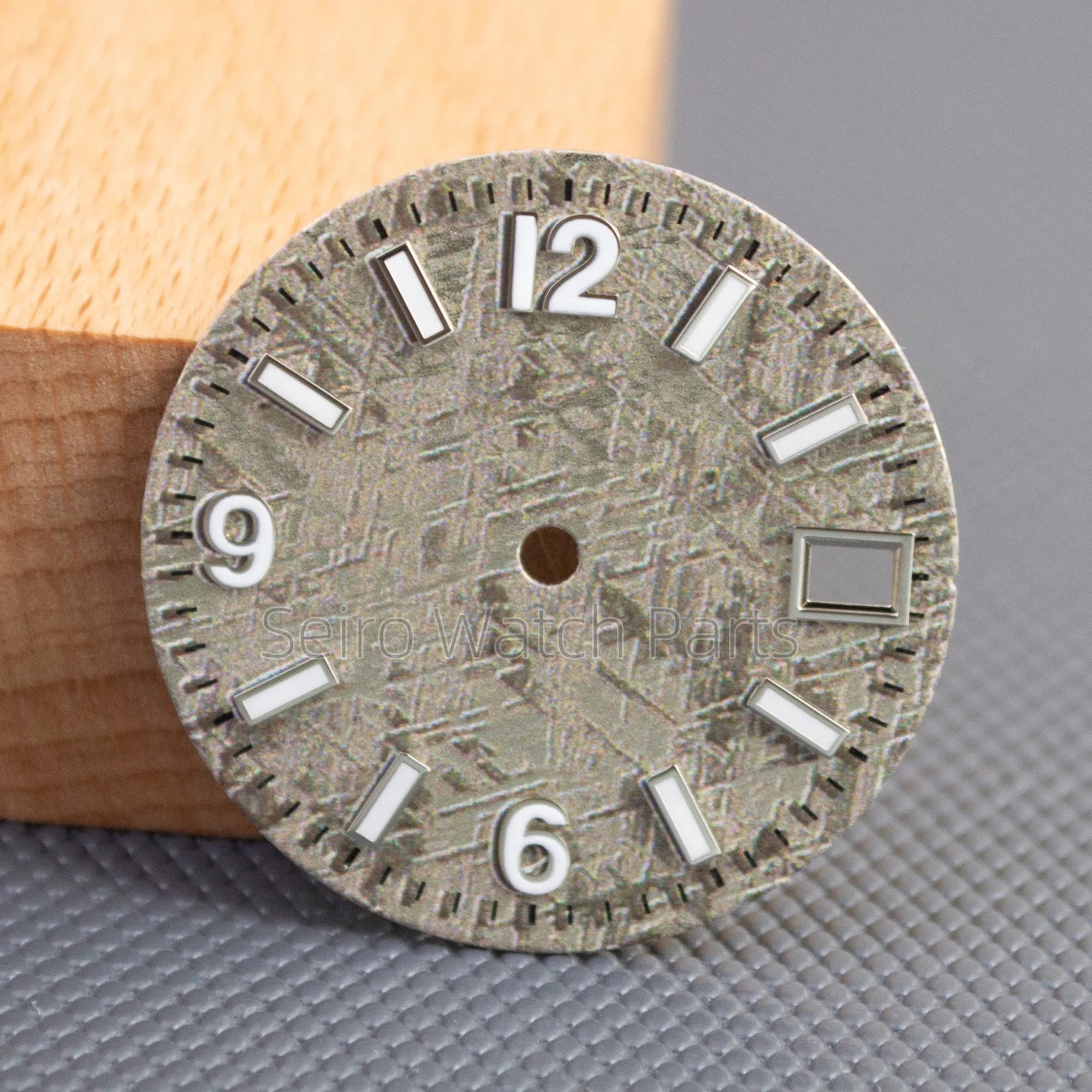 28.5 millimetri Nuovo Meteorite Orologio Quadrante Lancette NH35 Puntatori Quadrante Aghi per SUB NH35 Movimento Automatico Orologio Da Uomo Accessori Parti
