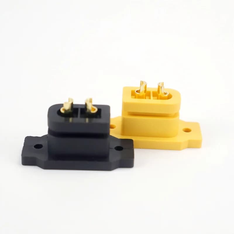 5PCS XT60E-F connettore femmina XT60 presa spina viti di montaggio a pannello per batteria al litio FPV RC quadcopter drone