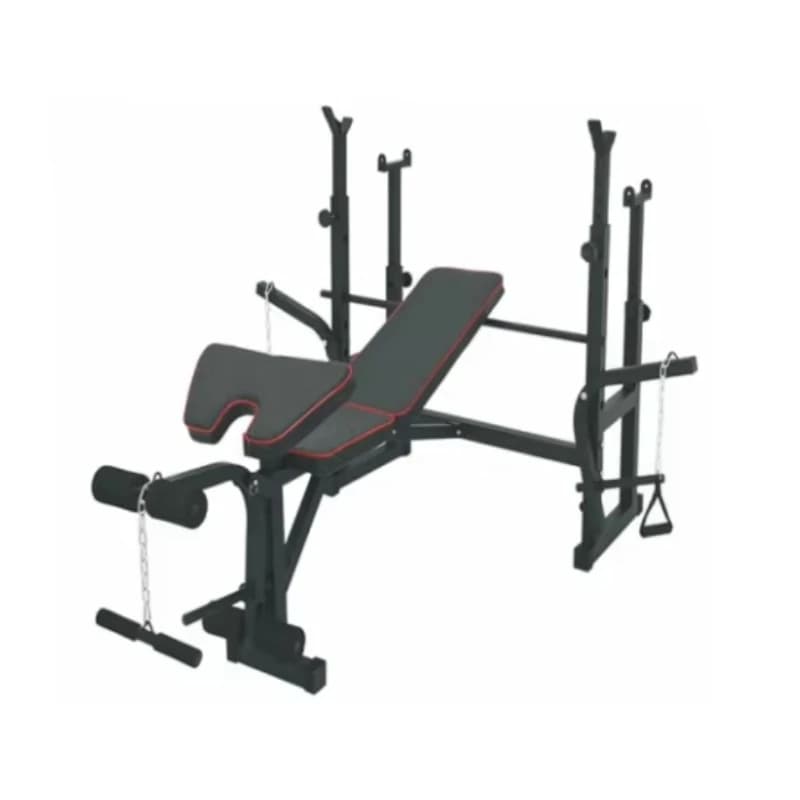 Multifunctional Commercial Steel Barbell Weight Rack Adjustable Gym Bench Gym Fitness Strength Dumbbell Bench