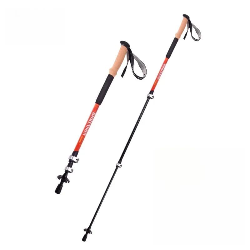 Foldable outdoor trekking poles Retractable racing poles for cross-country skiing suitable for mountaineering and hiking