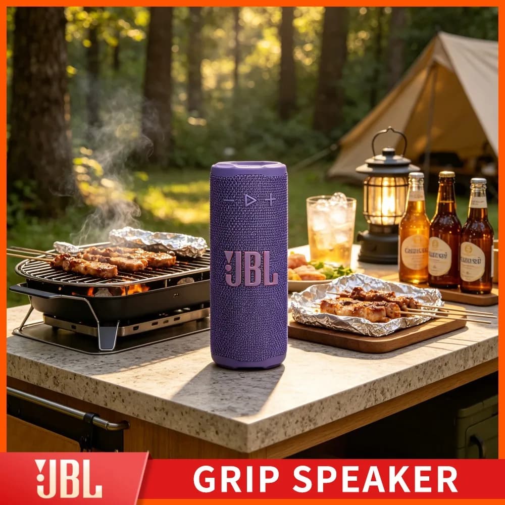 Rooftop Orchard JBL GRIP Wireless Box RGB Loud Surround Handsfree TF AUX Farm Audio Dual Fast Stable Sync Connect