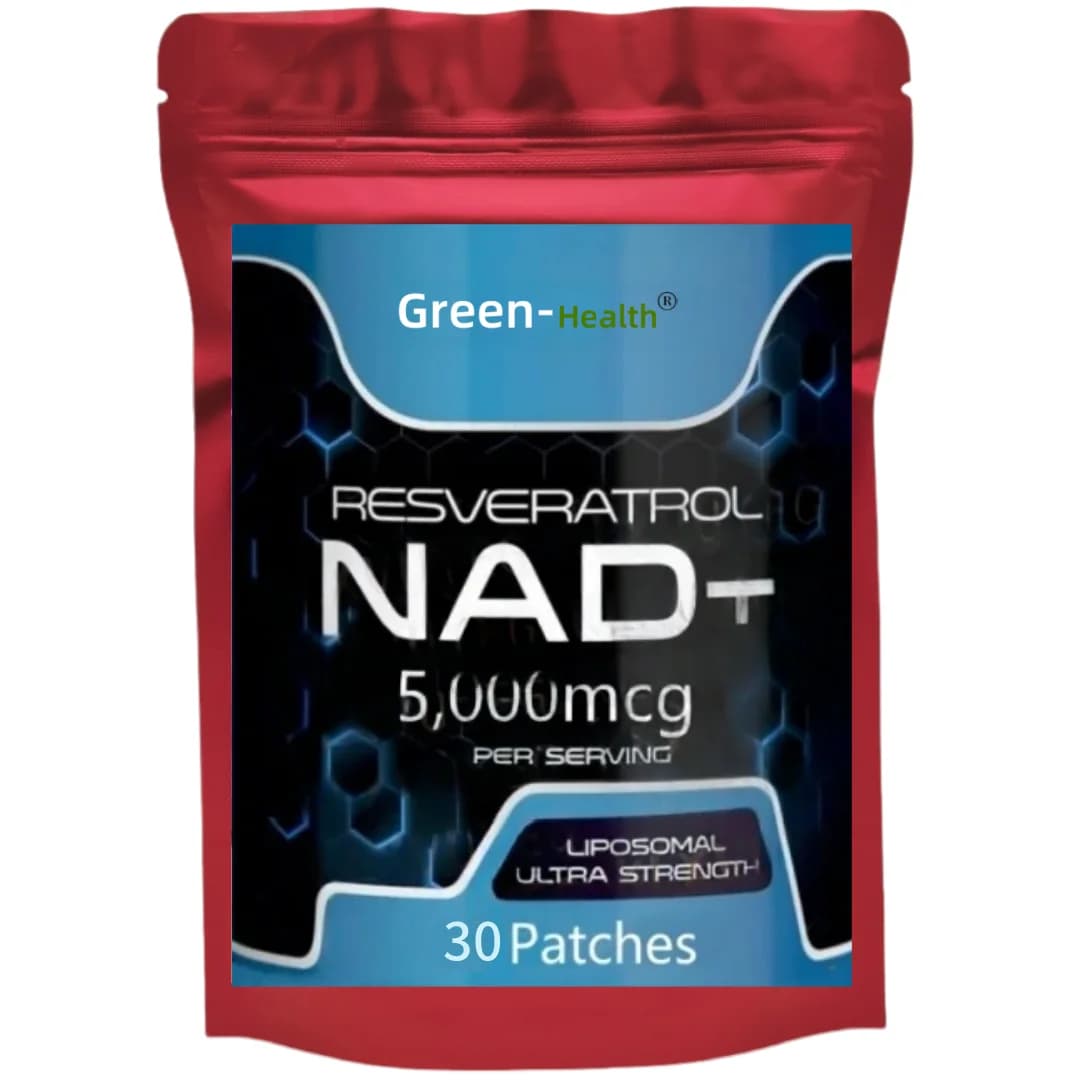 Patch transdermiche NAD Plus 30 patch (fornitura di 30 giorni), resveratrolo, fornitura di 1 mese