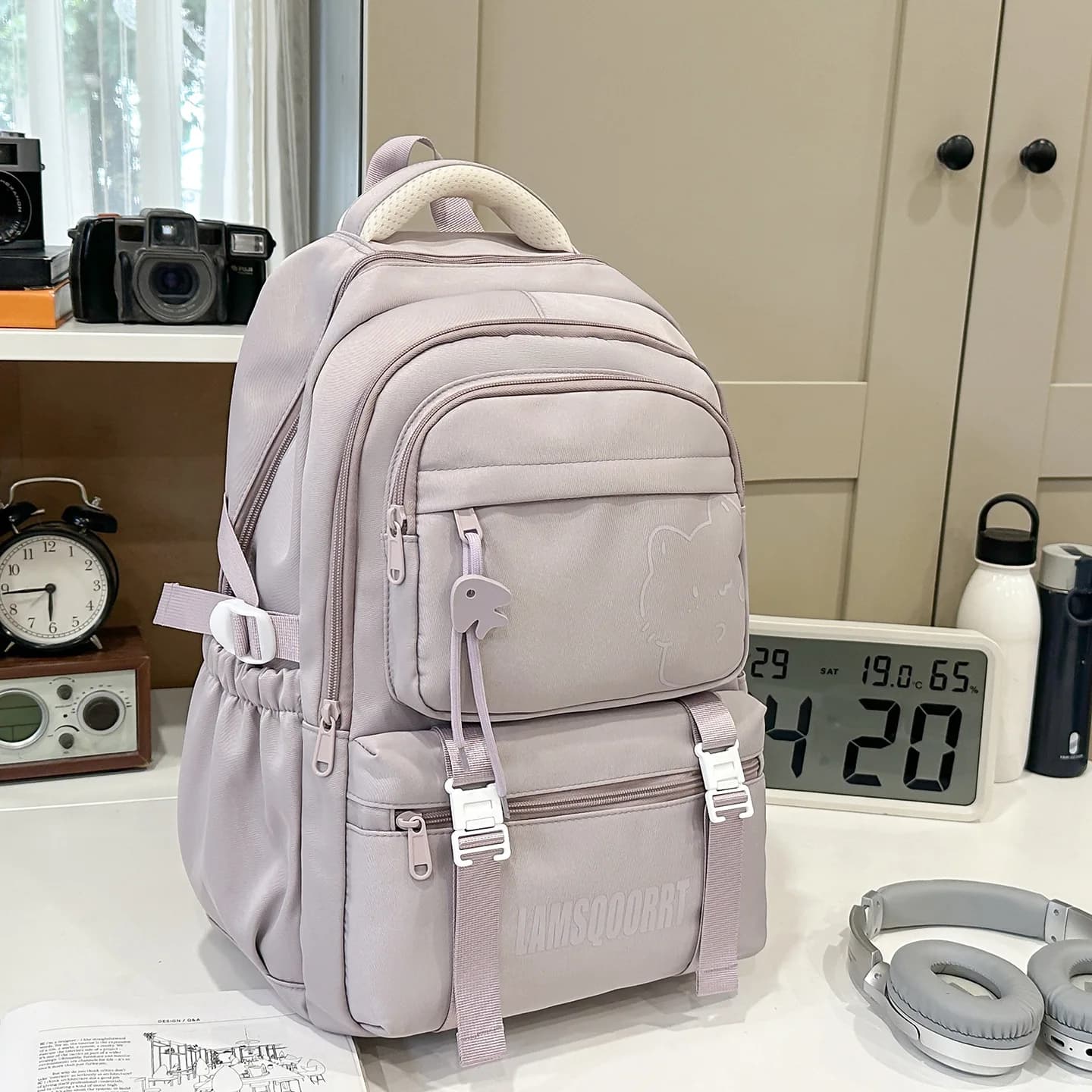 School Backpack For Teenage Girs College Style School Bag Female Leisure Backpack Fashion Travel Junior High School Students