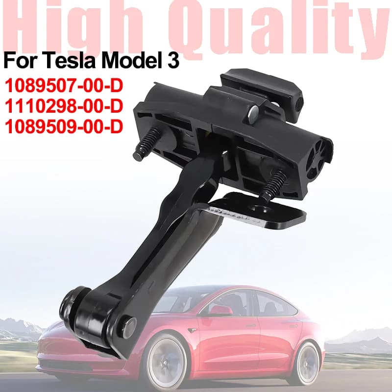 NOVITÀ Per Tesla Model 3 Limitatore porta Cerniera Fermaporta Check Strap Limitatore laterale 1089507 -00-D 1110298 -00-D 1089509 -00-D Parti Tesla