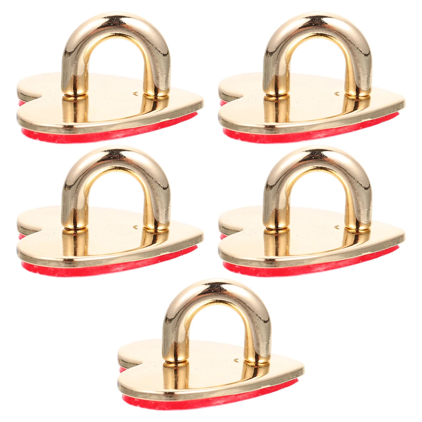 5Pcs Heart Shaped Adhesive Phone Finger Grip Ring Metal Loop Kickstand Decorative Mobile Holder Phone