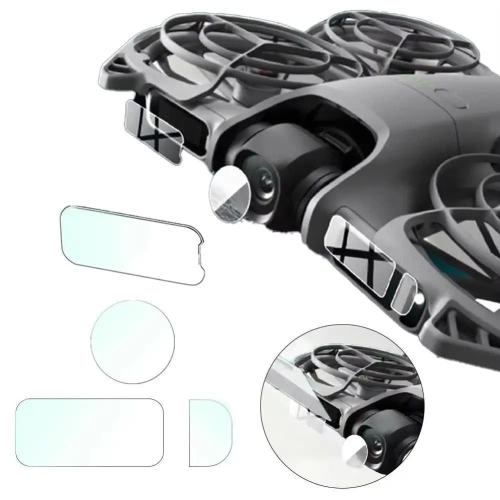 Nuova Pellicola Protettiva Anti-Graffio per Lenti, Film HD Trasparente per Sensore, Protezione Schermo Senza Bolle per Accessori Drone DJI Neo 2
