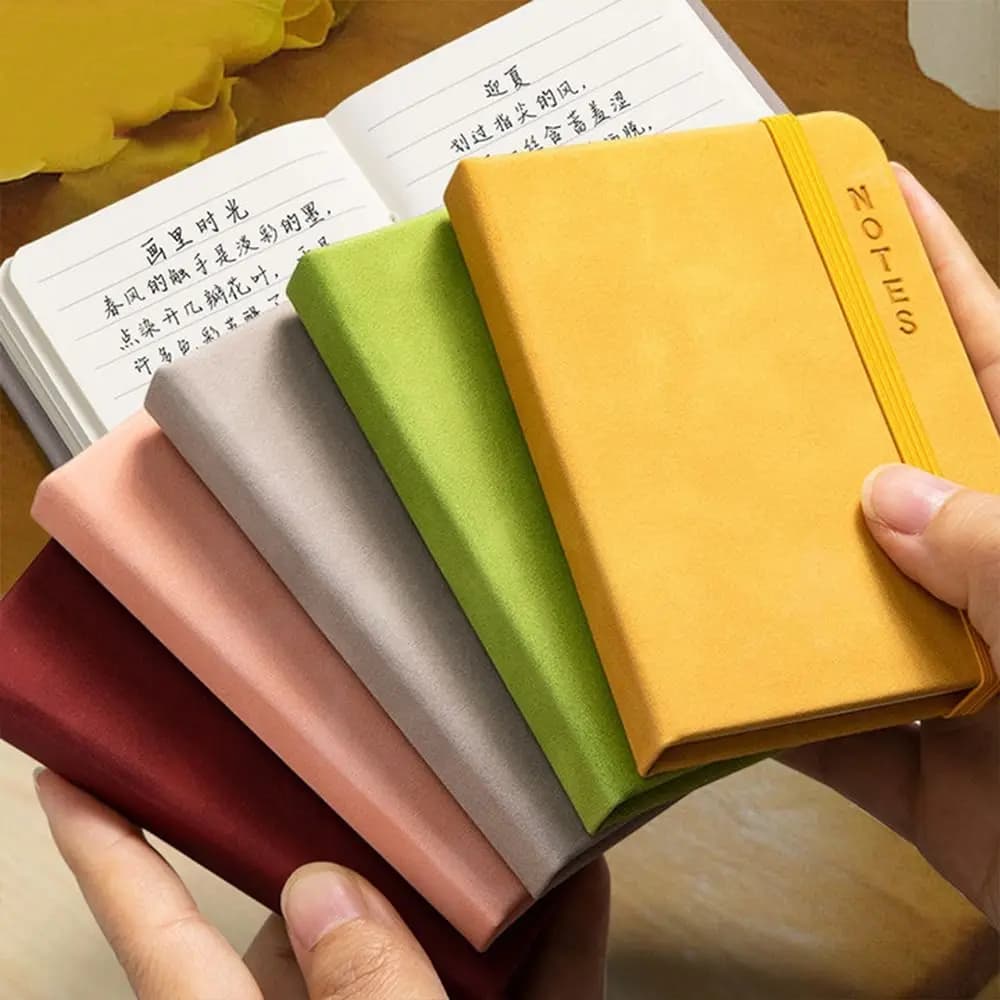 A7 Mini Notebook portatile tascabile blocco note diario PlannerWriting Paper per studenti scuola forniture per ufficio