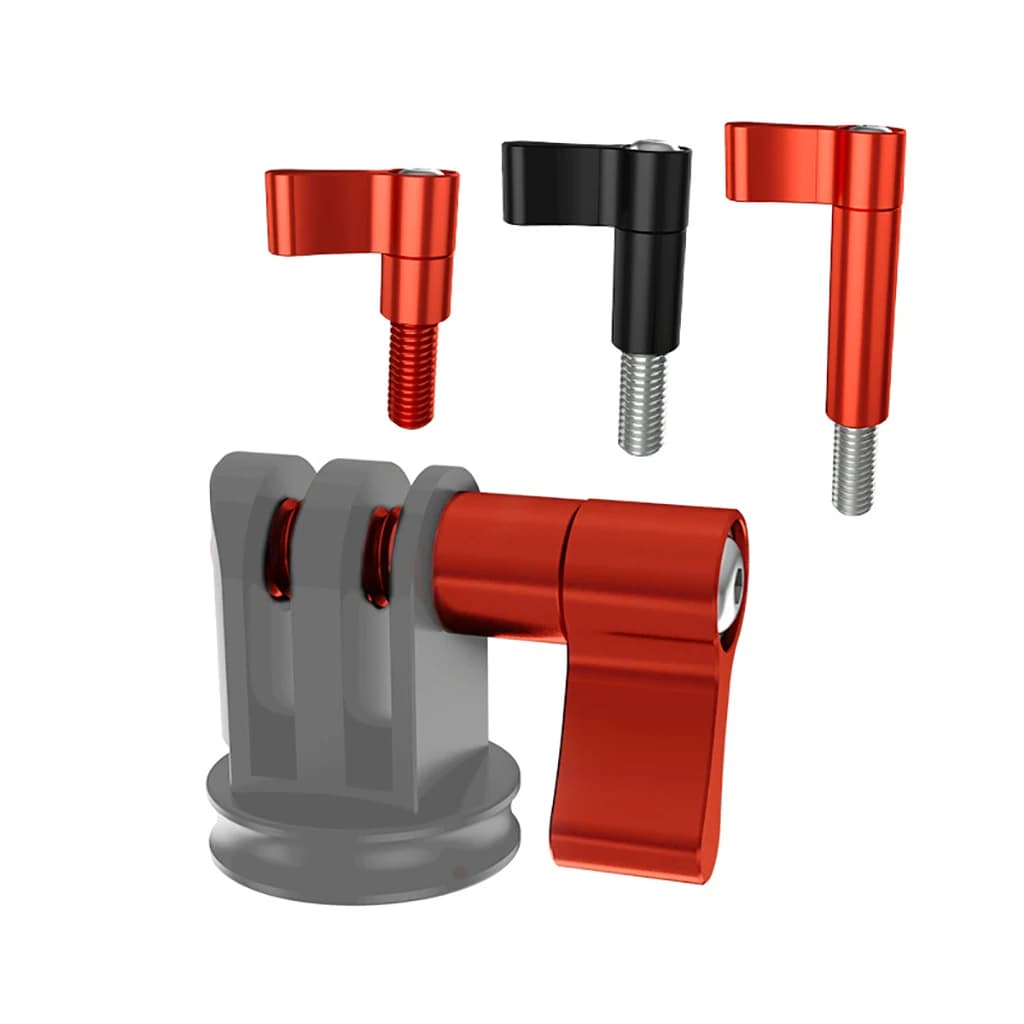 1x Head screw with adjustable grip for GoPro11/10 insta360 for action camera accessories DJI M5 * 15mm Screw with hand grip type L/T
