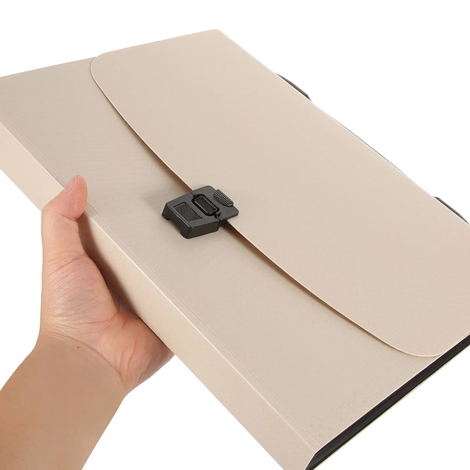 Expanding Accordion File Folder Large Capacity Multi Pocket Document Organizer for Office School Home Receipts Bills Papers