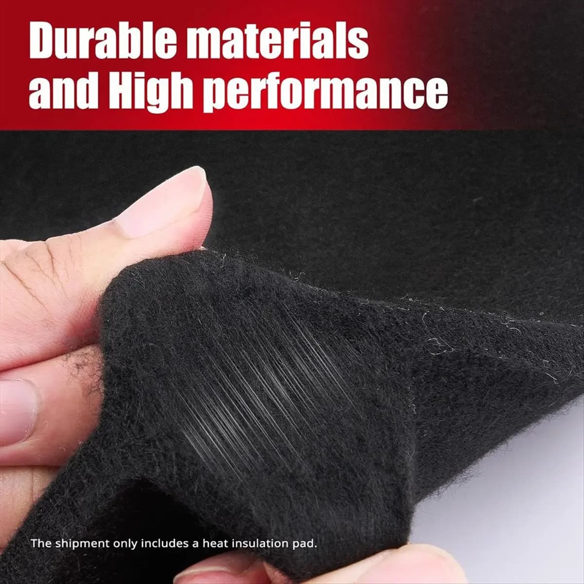 DT57 LATEST MODEL Heat Soldering Mat 40x40 Inch, 10mm Thick Fireproof Welding Blanket, for HVAC, Plumbing, Welding, 1 Pack