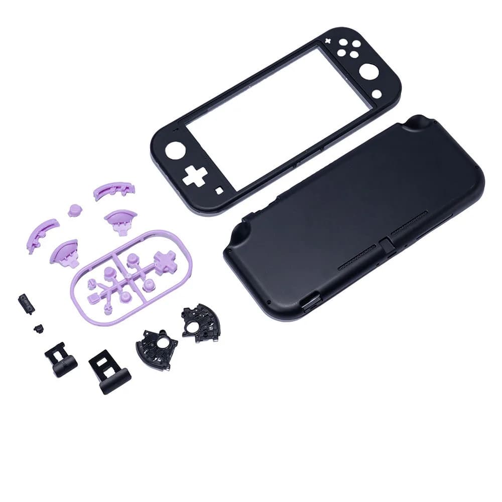 Sostituzione del pulsante dell'alloggiamento del guscio accessorio per la modifica dello schermo della pellicola in vetro temperato per Switch Lite per la custodia della Console di gioco NS LITE