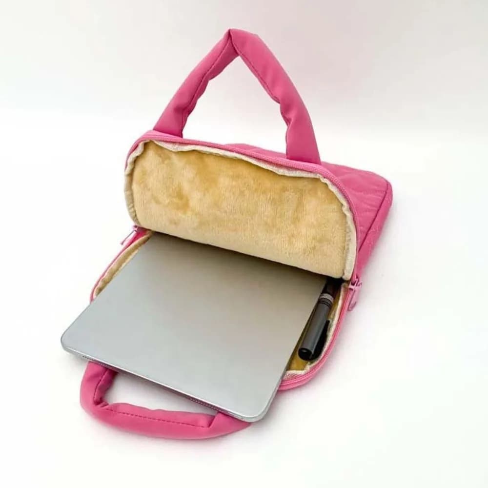 Borsa Portatile per Tablet Stile Coreano, Custodia Leggera per Tablet, Simpatica e Graziosa Custodia per Tablet per Ragazze/Donne