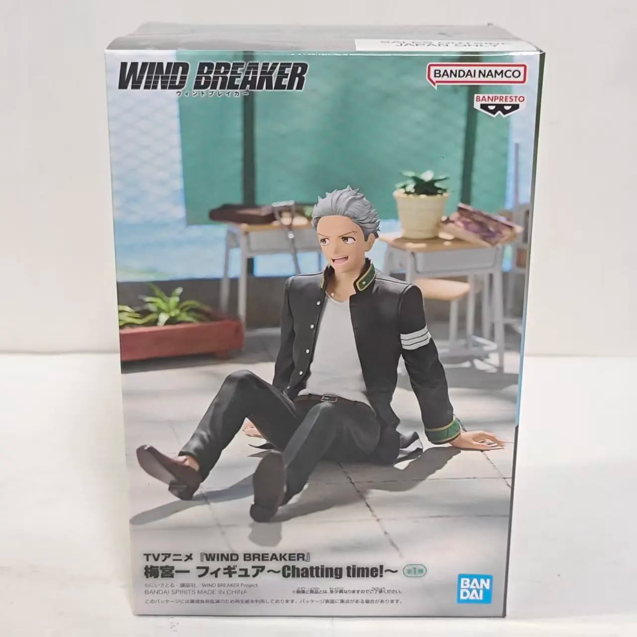 BANPRESTO Originale WIND BREAKER Statuette Chatting Time Sakura Haruka Kaji Ren Suao Anime Figure Action Figure Modellini Giocattolo