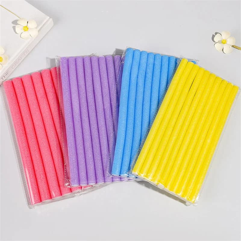 10/20/50pcs Multifunction Twist Sponge Bigodino Set No Calore Bigodini Onda Formers Tools For Styling Hair for Nice Curls
