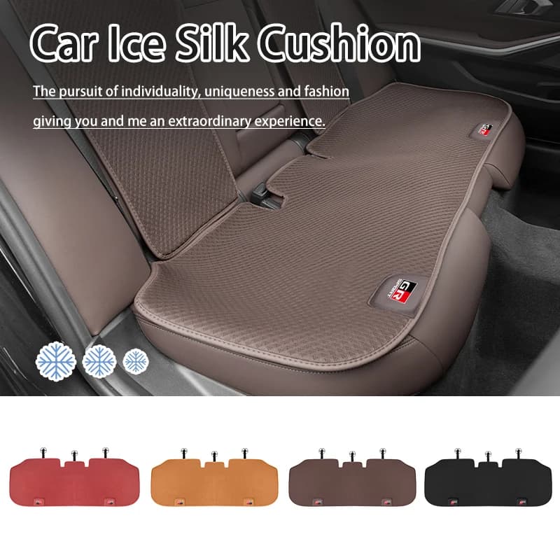Car Seat cushion in breathable anti-slip ice silk Auto Protect Pad for Toyota C-HR CHR Logo 2016 2017 2018 2021 2022 Fortuner